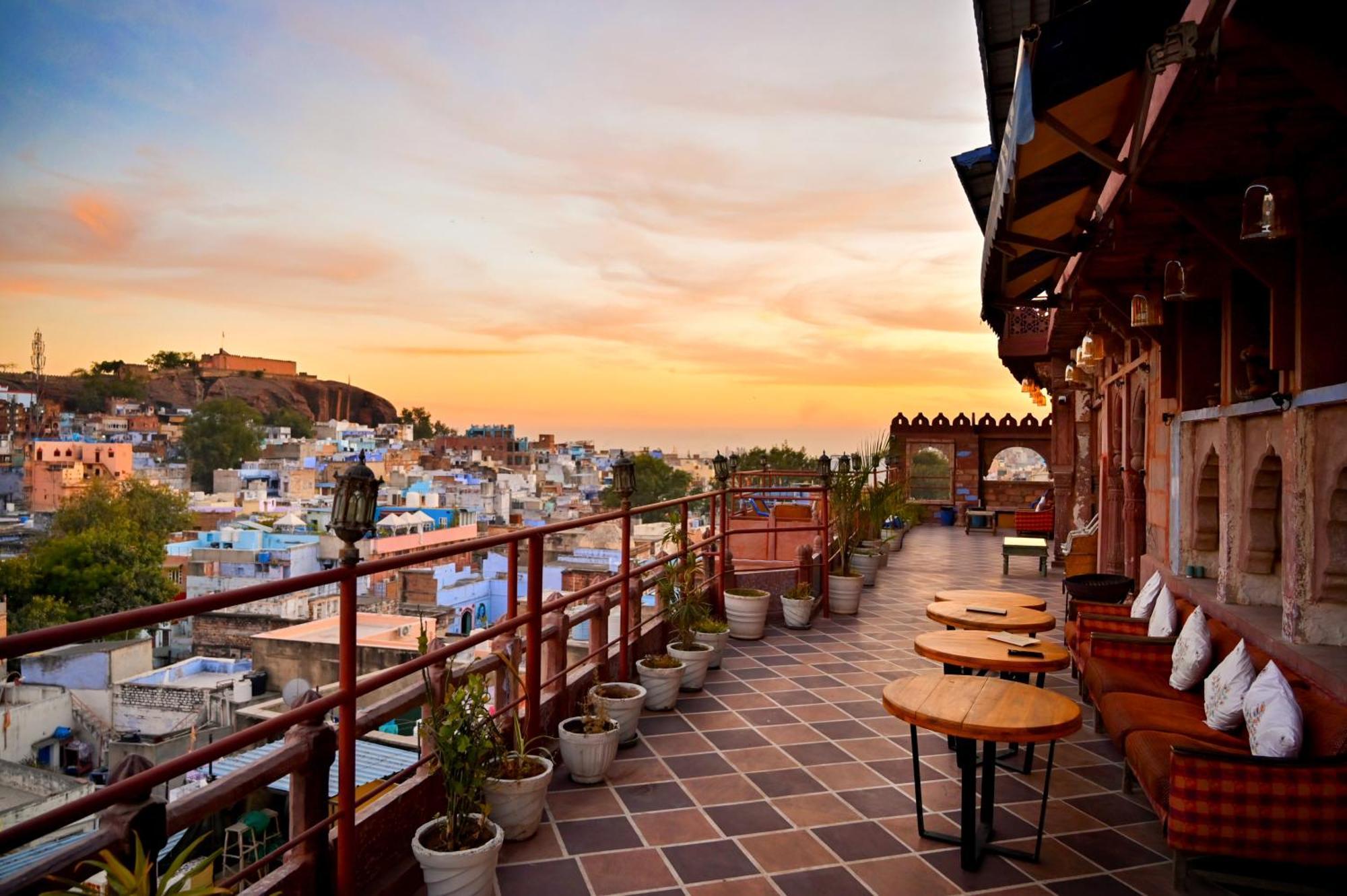 Castle View Haveli Hotell Jodhpur  Exteriör bild