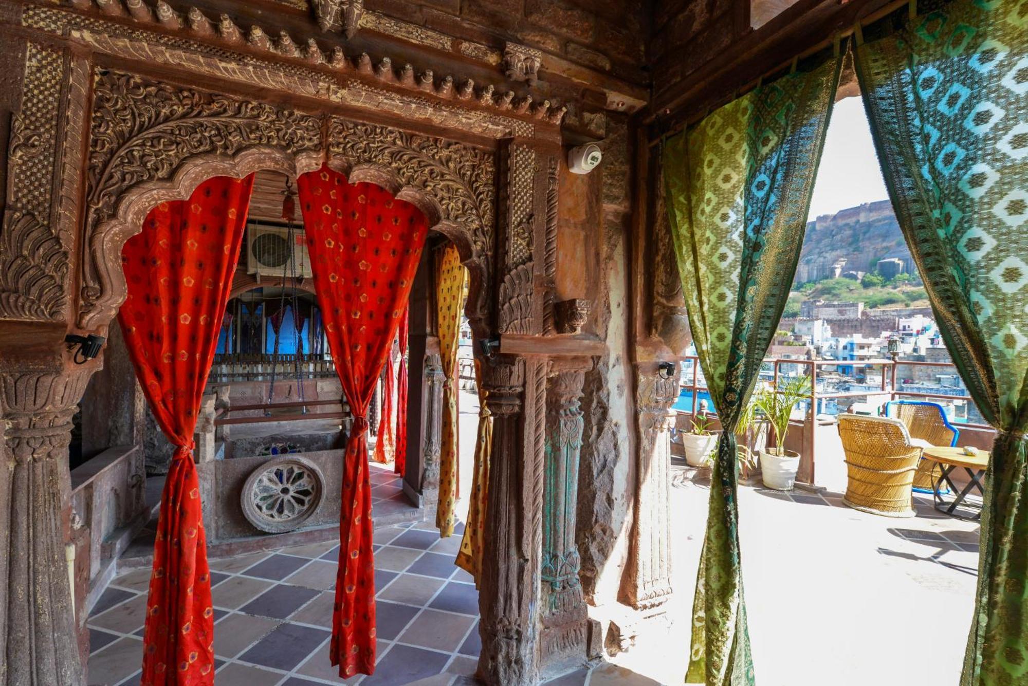 Castle View Haveli Hotell Jodhpur  Exteriör bild